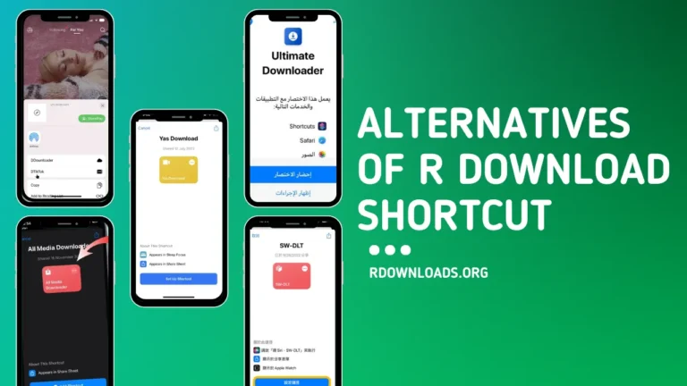 Alternatives of the R Download