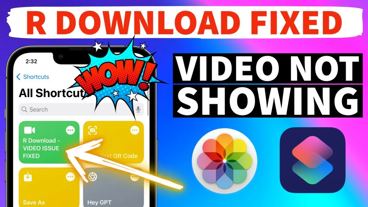 R Download Video Not Showing